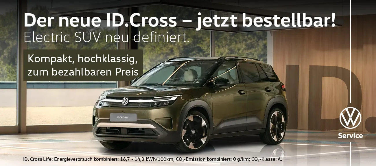 Der neue VW ID Cross jetzt bestellbar
