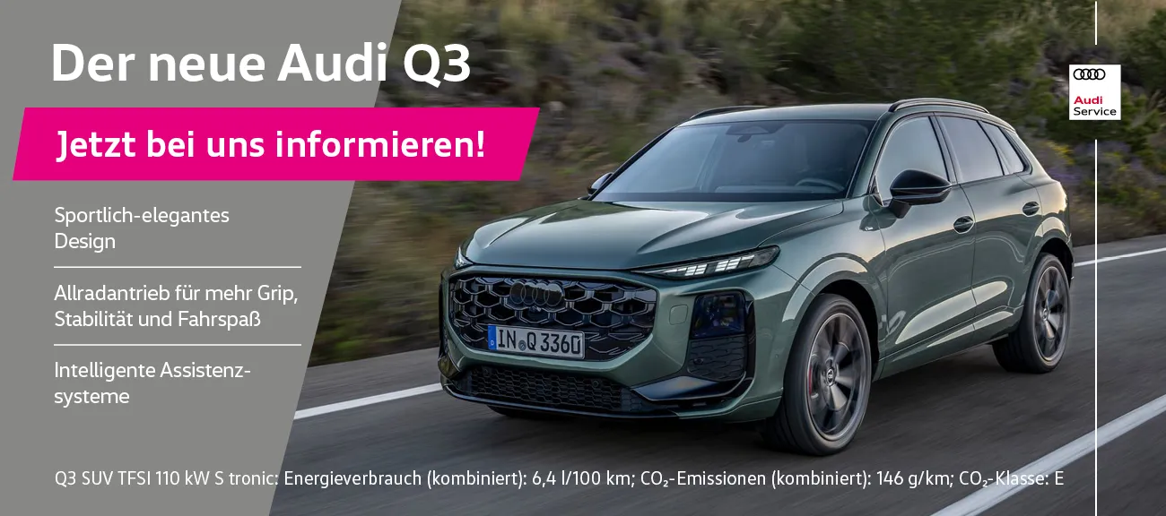 jetzt informieren Audi Q3